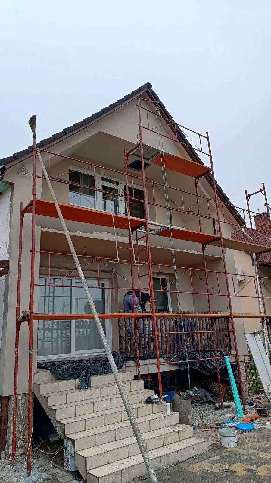 Homlokzati hőszigetelés referenciamunka 23