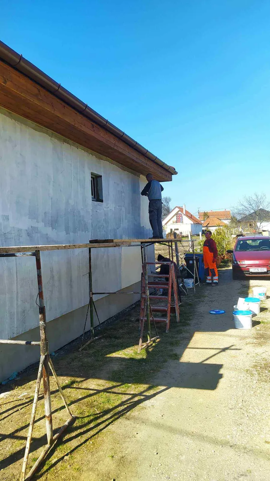 Homlokzati hőszigetelés referenciamunka 27